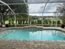 Welcome to Luxury Living in The Villages! Private Pool & Golf Course View