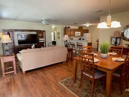 Charming Retreat with Lanai, Patio & Prime Location Near Town Squares!