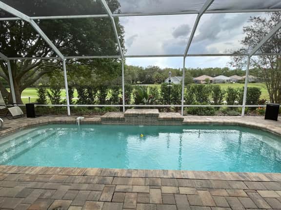 Welcome to Luxury Living in The Villages! Private Pool & Golf Course View