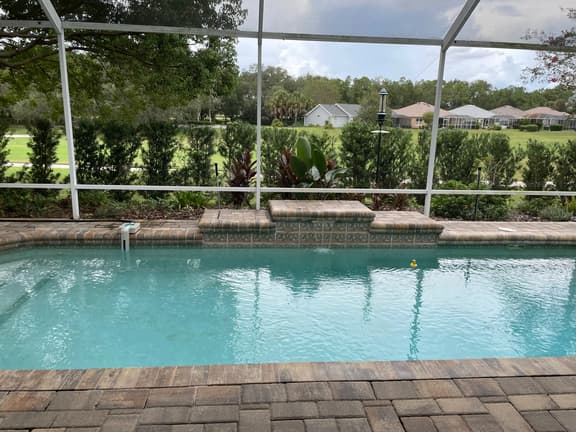 Welcome to Luxury Living in The Villages! Private Pool & Golf Course View